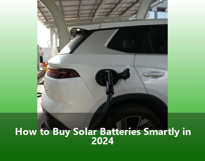 How to Buy Solar Batteries Smartly in 2024